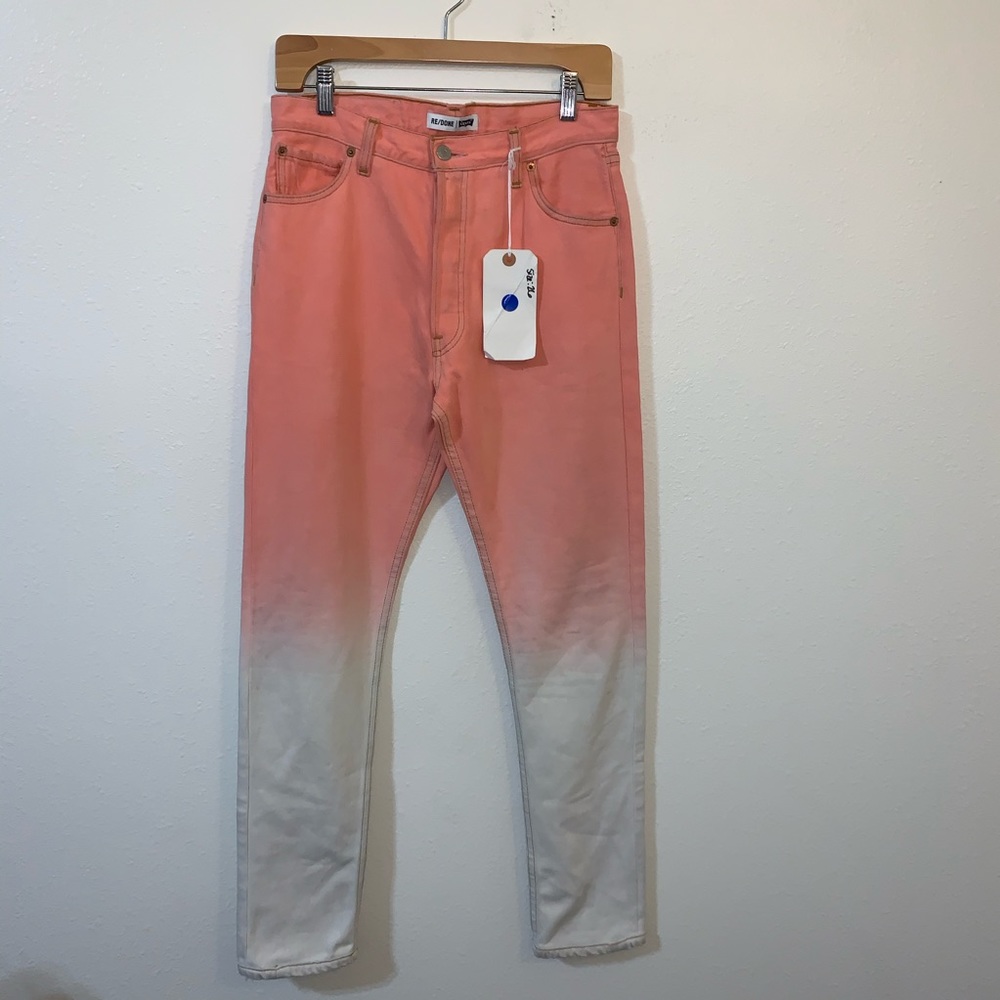 NWT pink ombré jeans